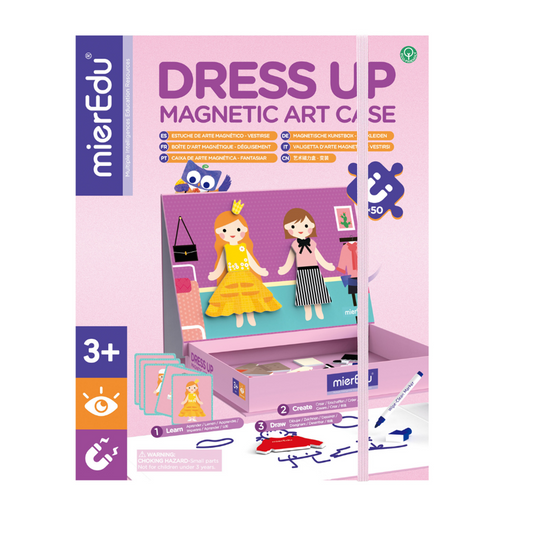mierEdu: Magnetic Art Case Dress Up