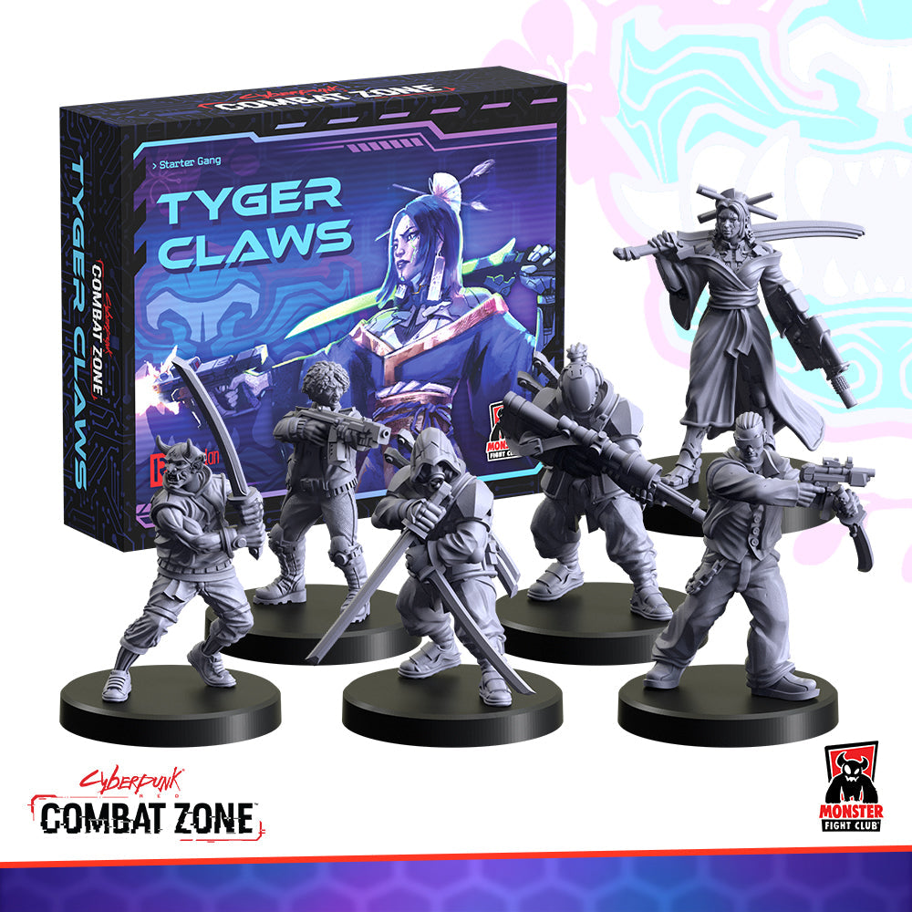 Cyberpunk RED: Combat Zone Starter Gang Tyger Claws