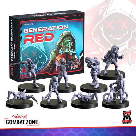 Cyberpunk RED: Combat Zone Starter Gang Generation RED
