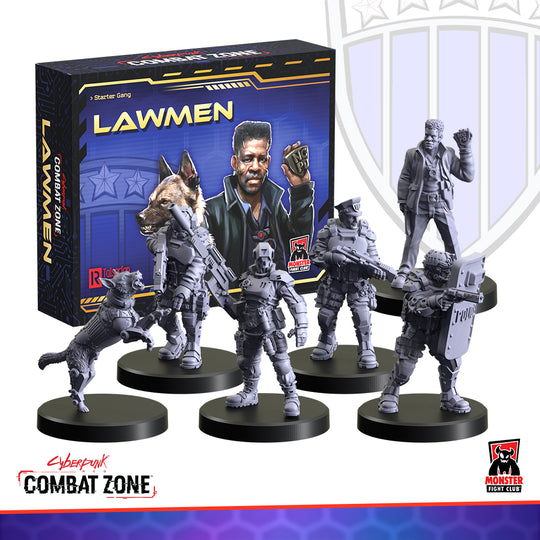Cyberpunk RED: Combat Zone Starter Gang Lawmen