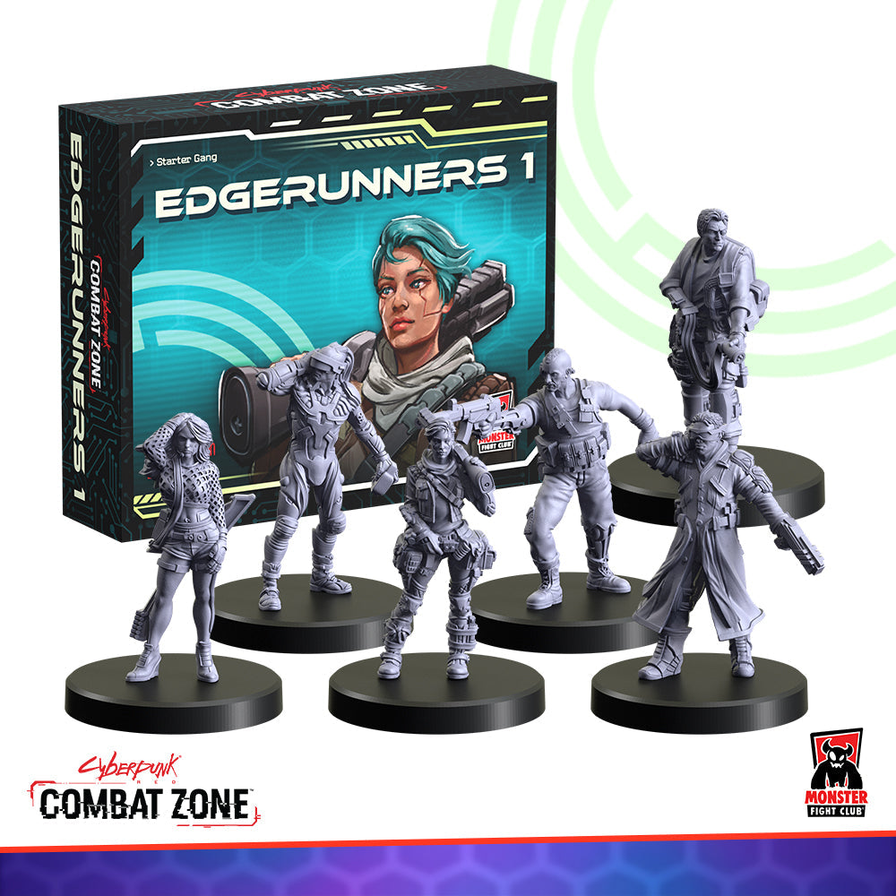 Cyberpunk RED: Combat Zone Starter Gang Edgerunners 1