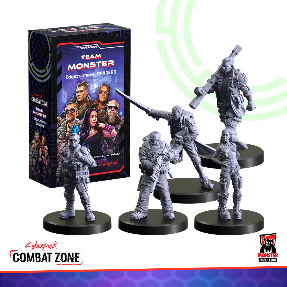 Cyberpunk RED: Combat Zone Team Monster