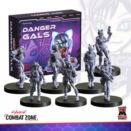 Cyberpunk RED: Combat Zone Starter Gang Danger Gals