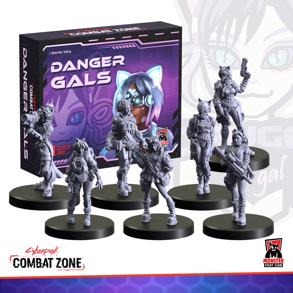Cyberpunk RED: Combat Zone Starter Gang Danger Gals