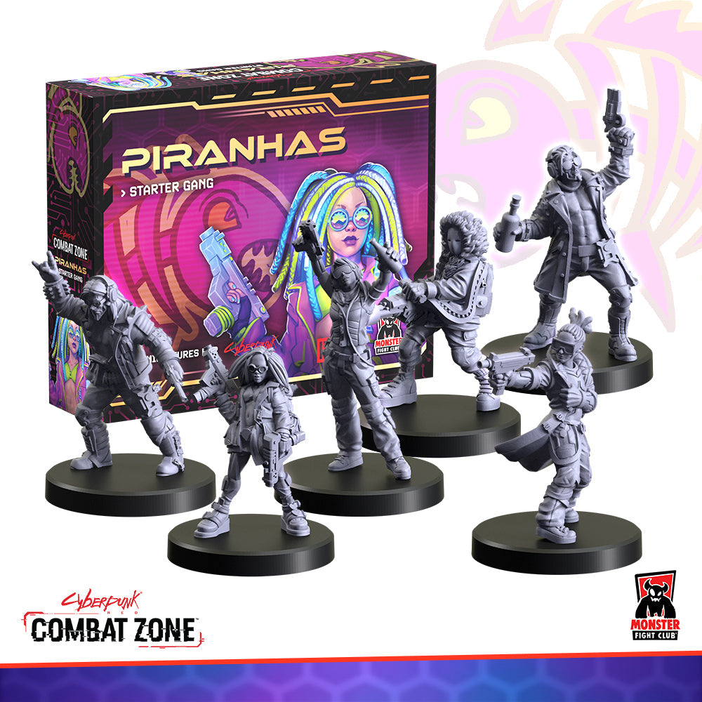 Cyberpunk RED: Combat Zone Starter Gang Piranhas