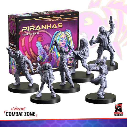 Cyberpunk RED: Combat Zone Starter Gang Piranhas