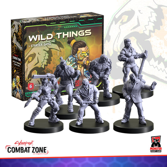 Cyberpunk RED: Combat Zone Starter Gang Wild Things