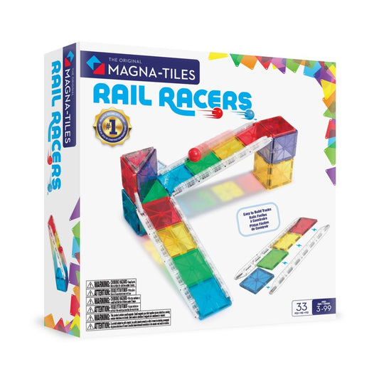 Magna-Tiles: Rail Racers 33pc Set