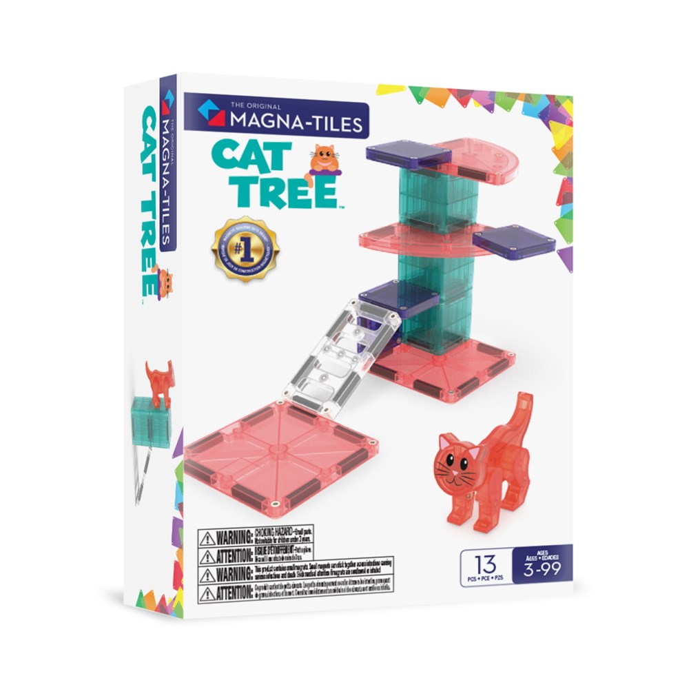 Magna-Tiles: Cat Tree 13pc Set