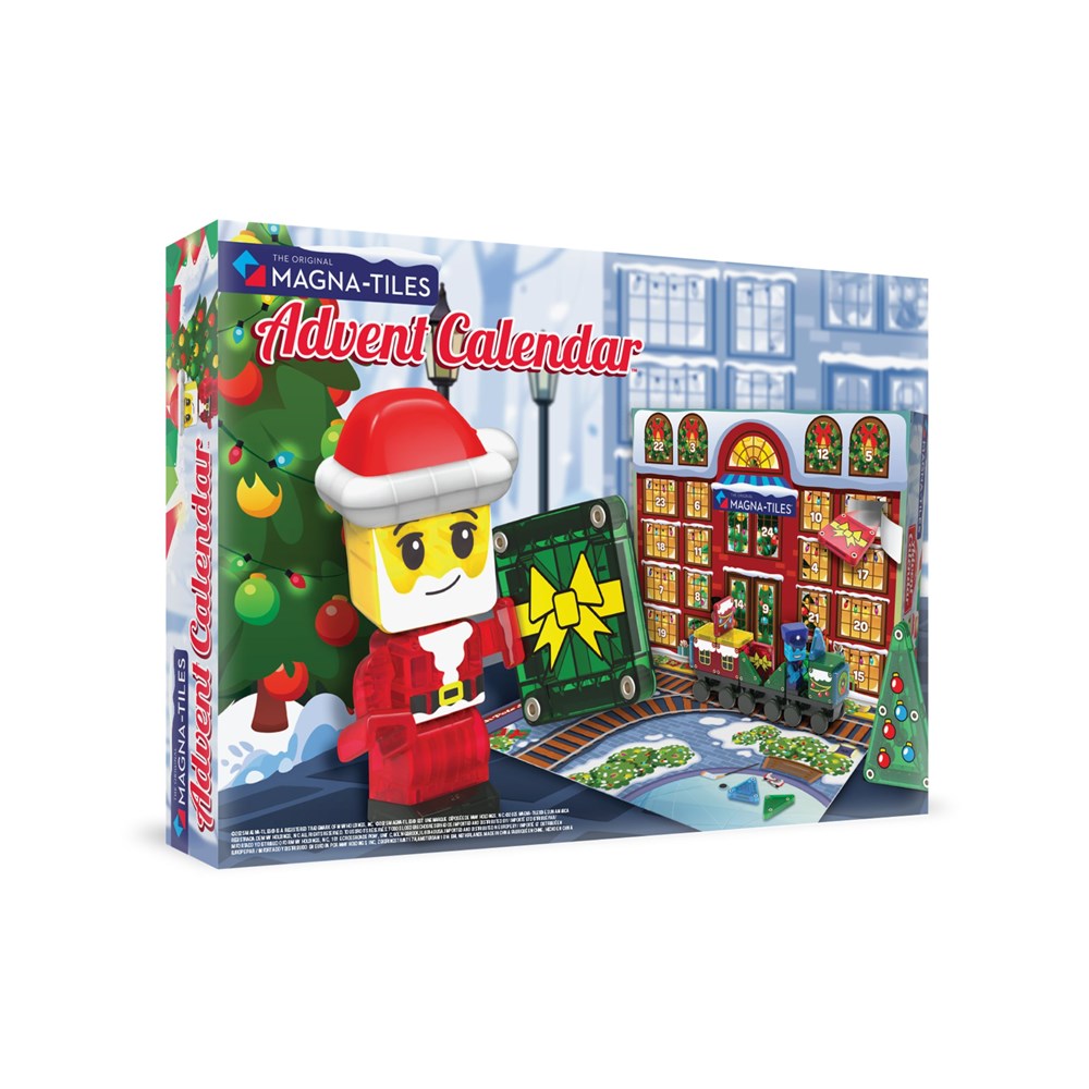 Magna-Tiles: Micromags Advent Calendar 34pc Set