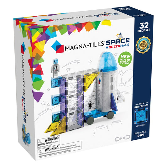 Magna-Tiles: Space + Micromags 32pc Set