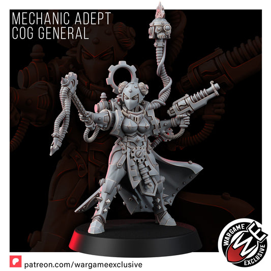 Wargame Exclusive: Mechanic Adept Cog General