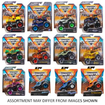 Monster Jam: 1/64 Diecast Truck (Assorted - One Randomly Selected)