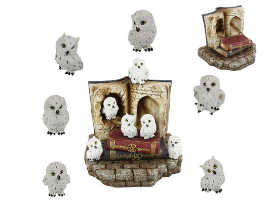 White Owl 5cm (Assorted - One Randomly Selected)