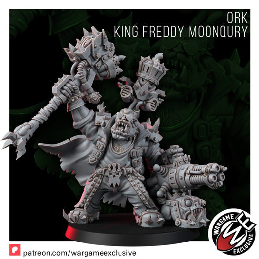 Wargame Exclusive: Ork King Freddy Moonqury
