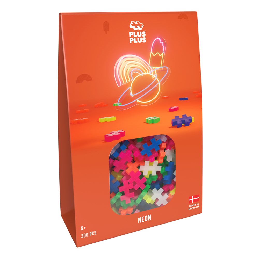 Plus-Plus: Neon Mix 300pc