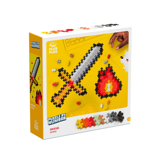 Plus-Plus: Puzzle By Number Adventure 250pc