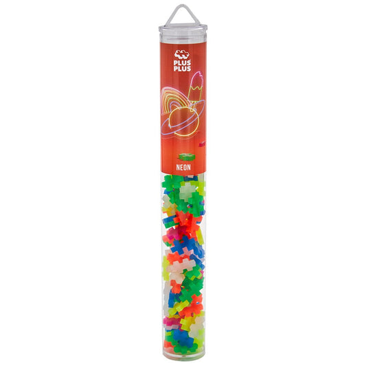 Plus-Plus: Tube Neon Mix 100pc
