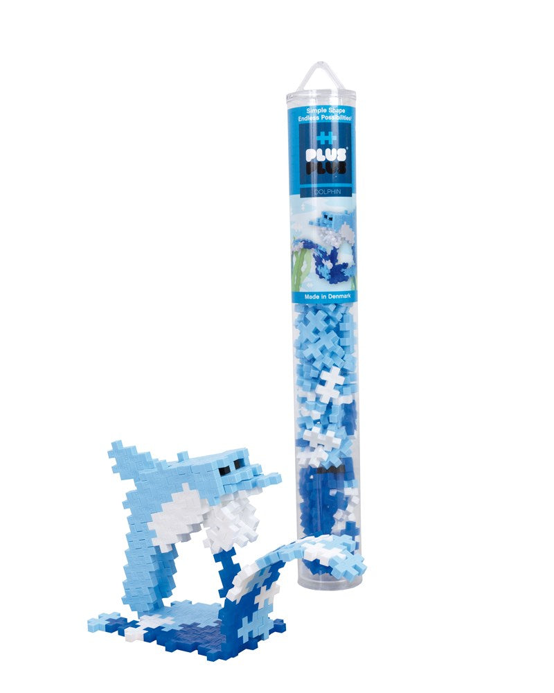 Plus-Plus: Tube Dolphin 100pc