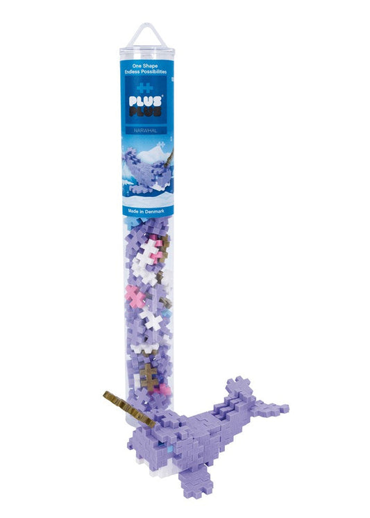 Plus-Plus: Tube Narwhale 100pc