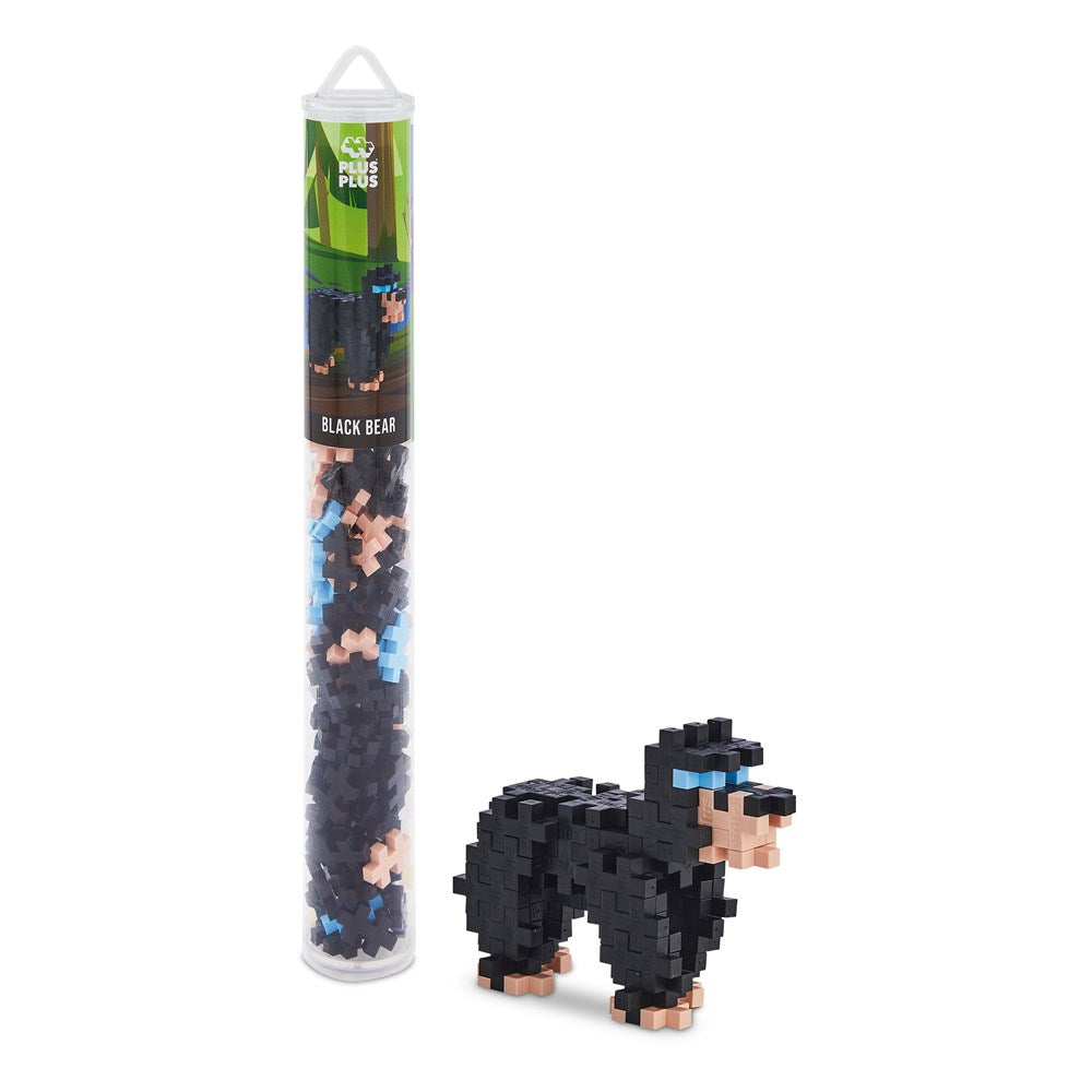 Plus-Plus: Tube Black Bear 100pc