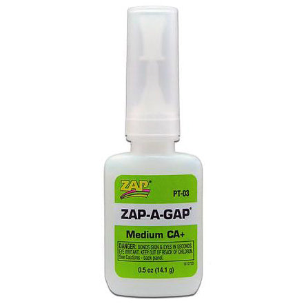 Zap-A-Gap: CA Glue Thin Green 0.5oz