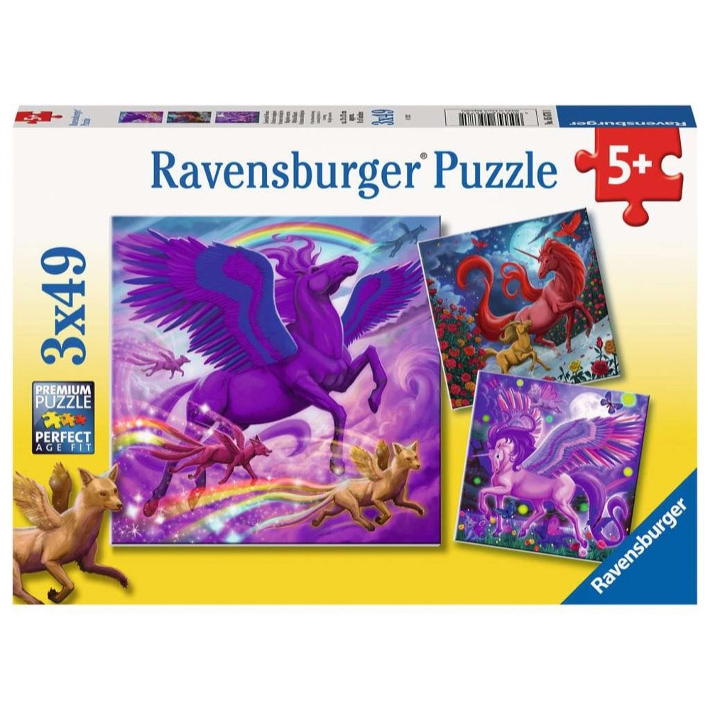 Ravensburger: 3x49pc Mythical Majesty