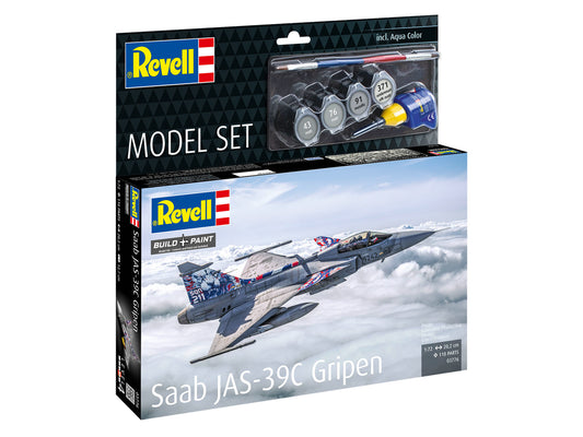 Revell: 1/72 Model Set Saab JAS-39C Gripen 63776