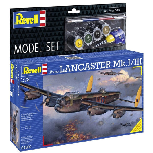 Revell: 1/72 Model Set Avro Lancaster Mk.I/III 64300