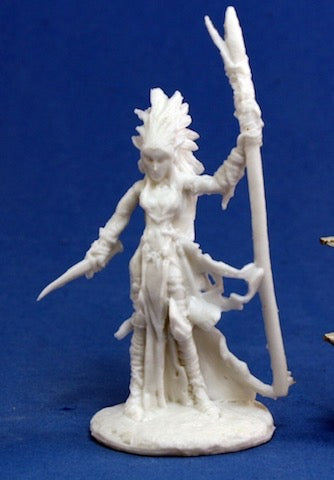 Reaper Bones: Liela, Dark Elf Wizard