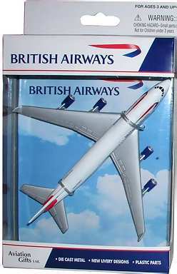 Daron: British Airways B747-400 Plane