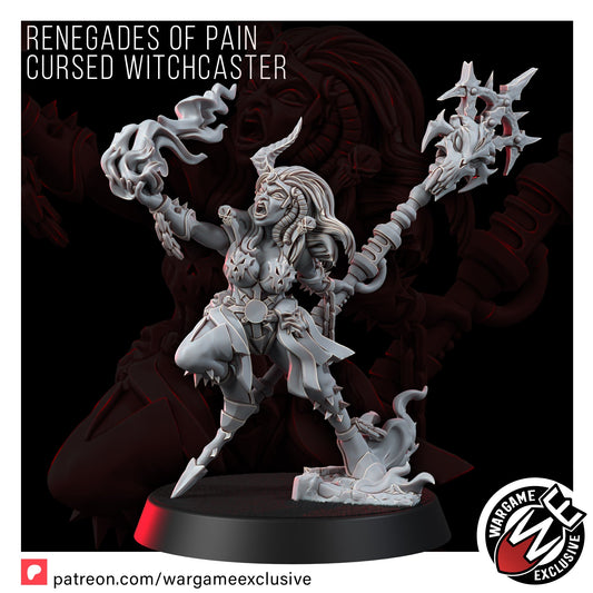 Wargame Exclusive: Chaos Renegades of Pain Cursed Witchcaster