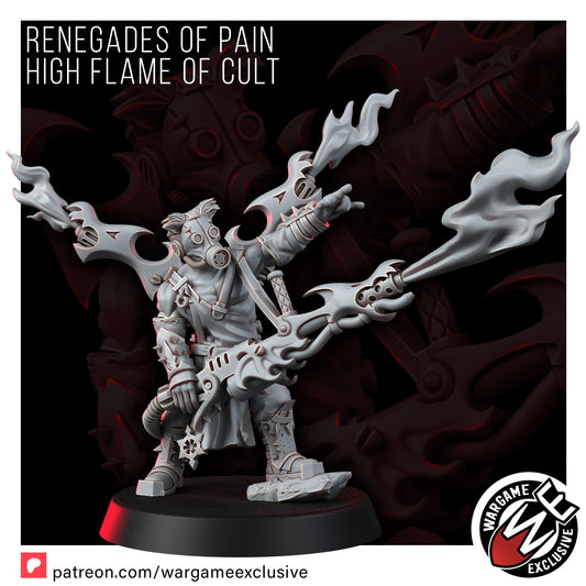 Wargame Exclusive: Chaos Renegades of Pain High Flame of Cult