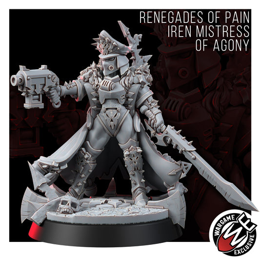 Wargame Exclusive: Chaos Renegades of Pain Iren Mistress of Agony