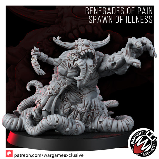 Wargame Exclusive: Chaos Renegades of Pain Spawn of Illness