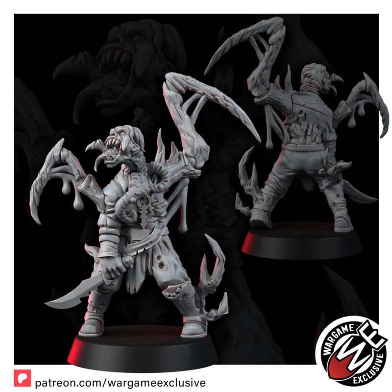 Wargame Exclusive: Chaos Mutant Cultist of Blood Rage