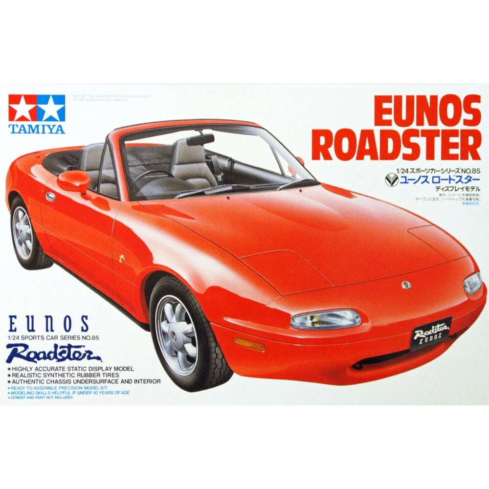 Tamiya: 1/24 Mazda MX-5 Eunos Roadster 24085