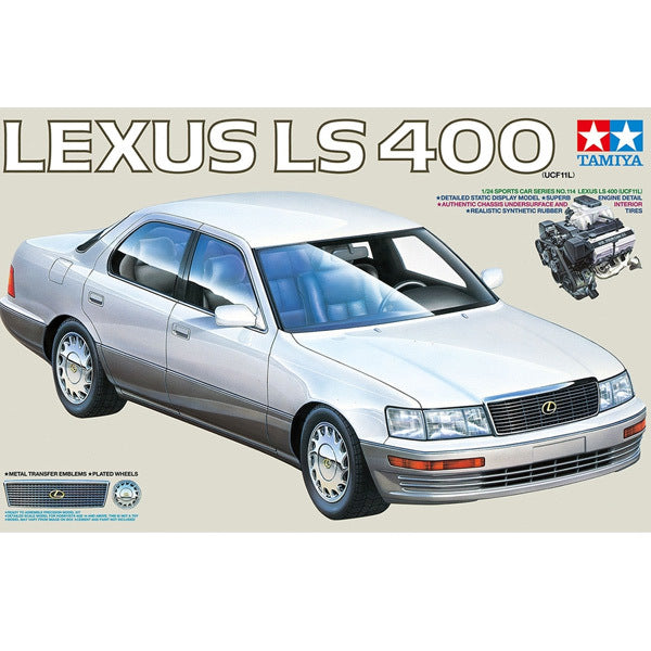 Tamiya: 1/24 Lexus LS400 UCF1L 24114