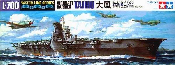 Tamiya: 1/700 Japanese Aircraft Carrier Taiho 31211