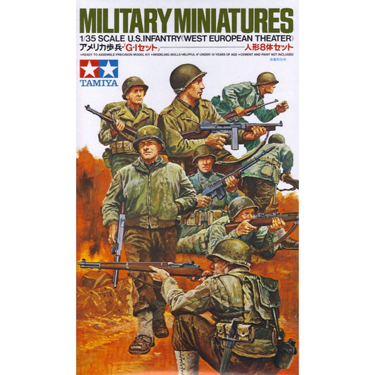 Tamiya: 1/35 US Infantry West European Theater 35048