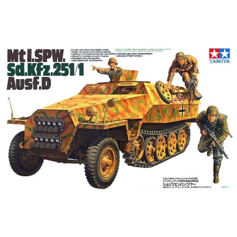 Tamiya: 1/35 Mt I.SPW. Sd.Kfz.251/1 Ausf.D 35195