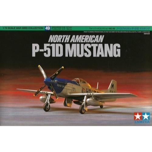 Tamiya: 1/72 North American P-51D Mustang 60749