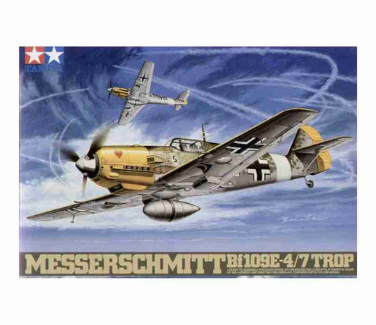 Tamiya: 1/48 Messerschmitt BF109E-4/7 Trop 61063