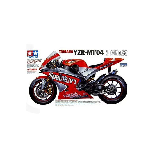 Tamiya: 1/12 Yamaha YZR-M1 2004 No.7/No.33 14100