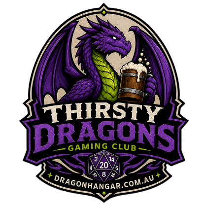 T-Shirt: Thirsty Dragons Gaming Club
