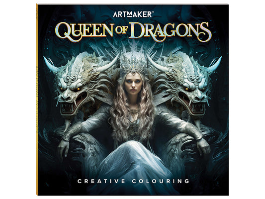 Artmaker: Queen of Dragons Creative Colouring Book