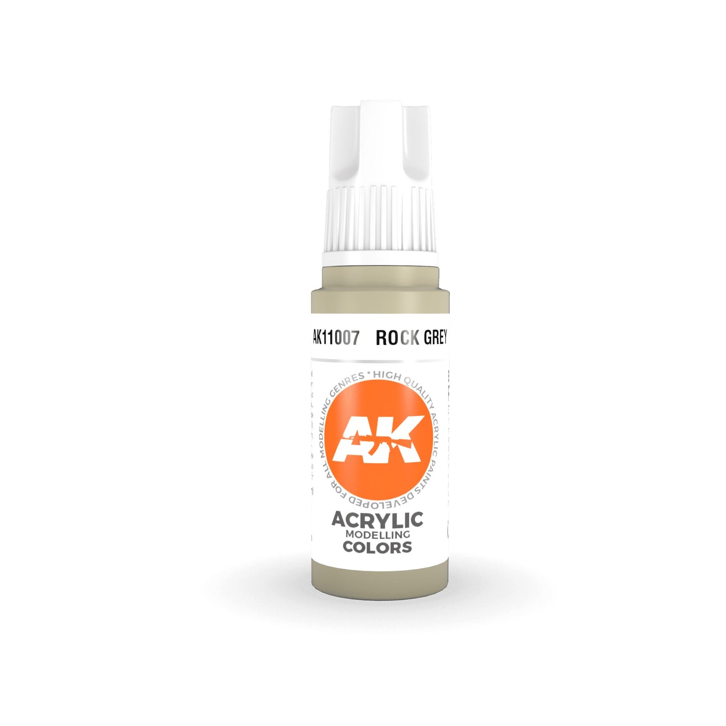 AK Interactive: 3 Gen Acrylics Rock Grey 17ml