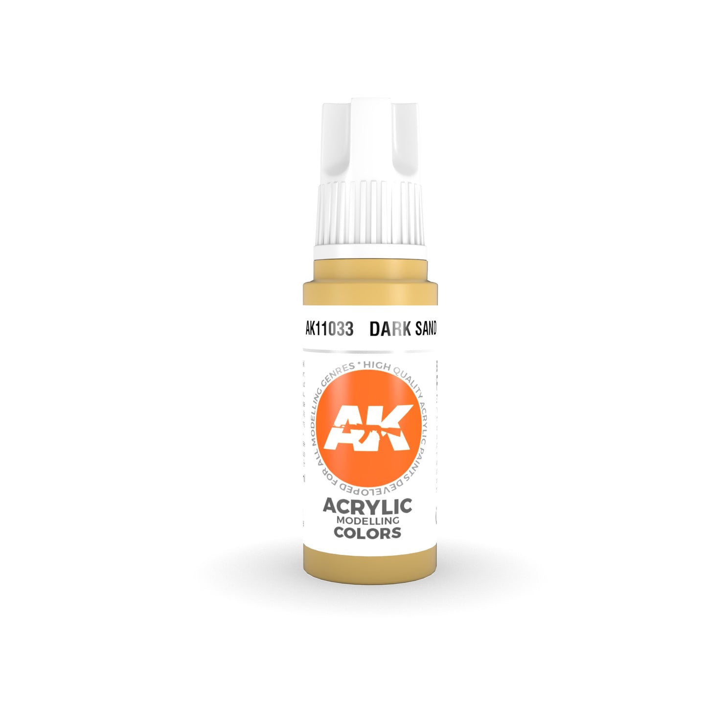 AK Interactive: 3 Gen Acrylics Dark Sand 17ml