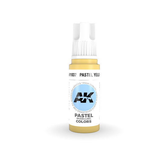 AK Interactive: 3 Gen Acrylics Pastel Yellow 17ml