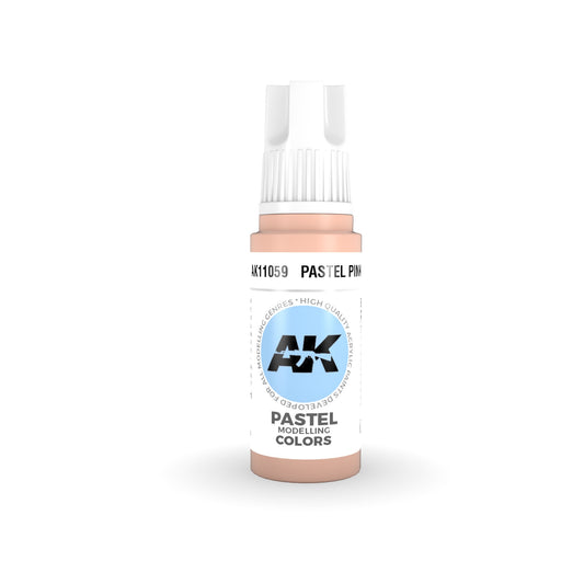 AK Interactive: 3 Gen Acrylics Pastel Pink 17ml